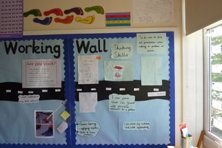 Linking A Working Wall To A Learning Journey