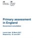 Statutory assessment consultation - have your say